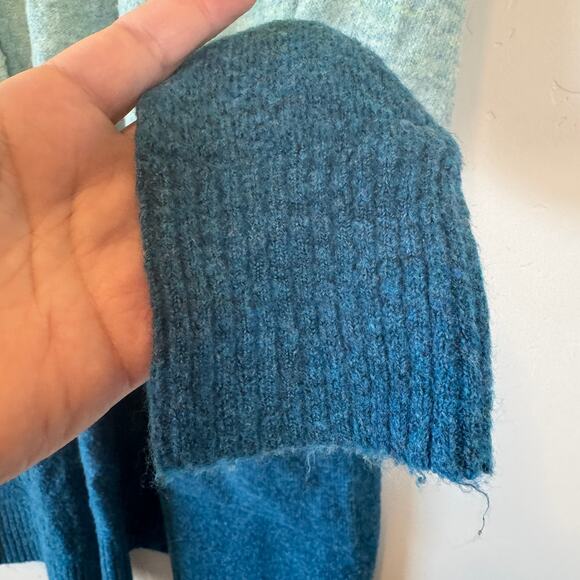 A New Day Open Long Cardigan Sweater Sz S Tricolor Long Sleeve Casual Comfy - Picture 6 of 10